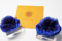 Azurite pair geode(アズライト　ペアー　ジオード）