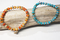 TURQUOISE BRACELET ・CORAL BRACELET(ターコイズブレスレット・コーラルブレスレット）