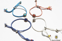 HEMP BRACELET（麻紐編み込みブレス）