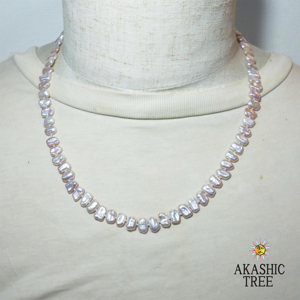 Claire Astaix 【真珠のネックレス】lithograph dot baroque pearl