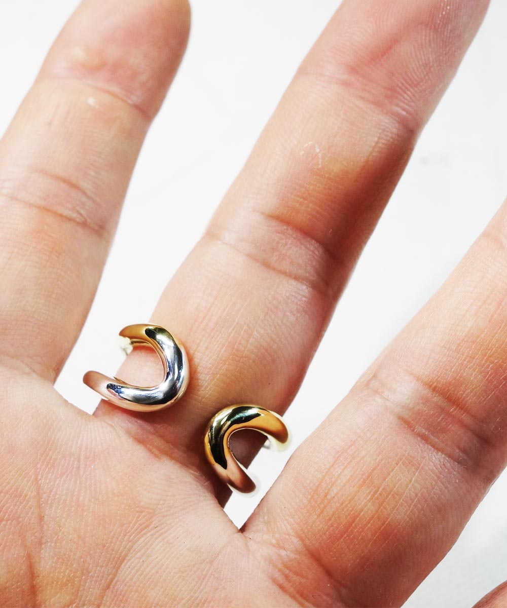 SILVER&GOLD OPEN RING (シルバー&ゴールド オープンリング SILVER&GOLD OPEN RING (シルバー&ゴールド オープンリング