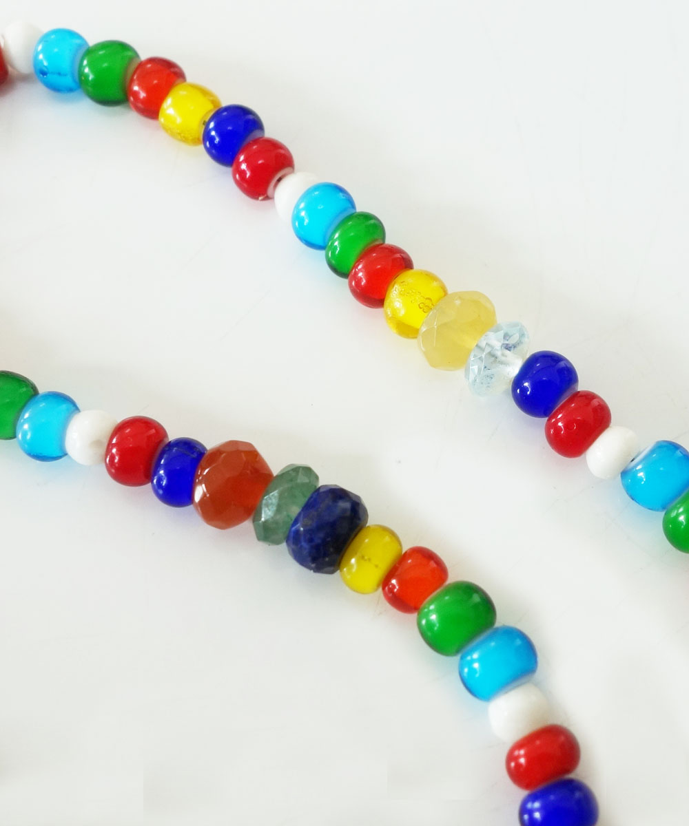  WHITE HEART BEADS NECKLACE(ホワイトハートビーズネックレス)7