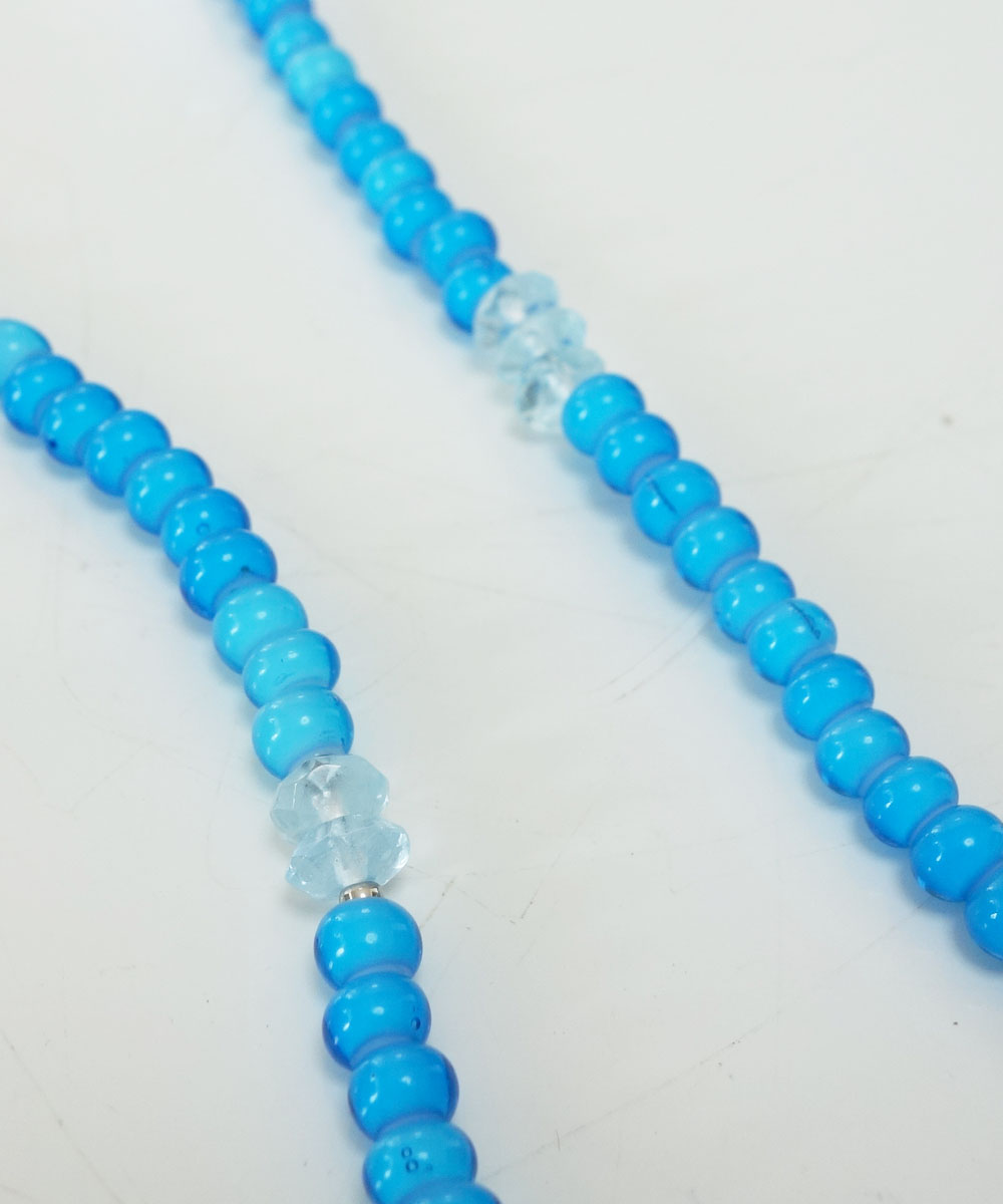 WHITE HEART BEADS NECKLACE(ホワイトハートビーズネックレス) 7