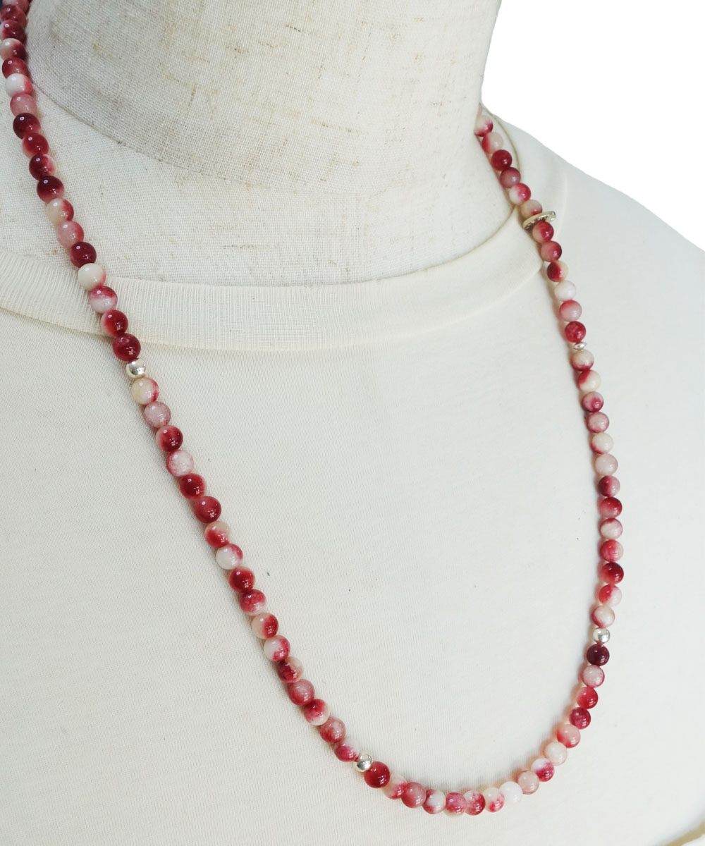 RED＆WHITE NECKLACE(レッド＆ホワイト　ネックレス)2