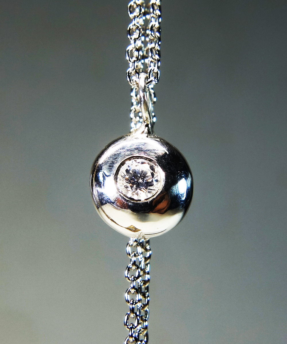 SV1000 MOISSANITE PENDANT（純銀製モアサナイトペンダント）8