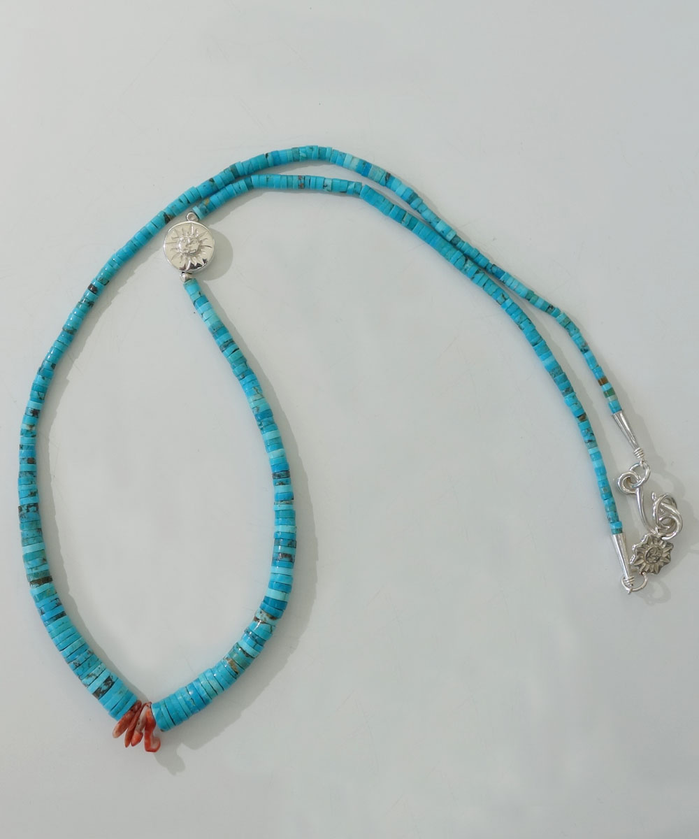 SLEEPING BEAUTY TURQUOISE（スリーピングビューティーターコイズ）＆SPINY OYSTER  NECKLACE(スピニーオイスターネックレス) 9