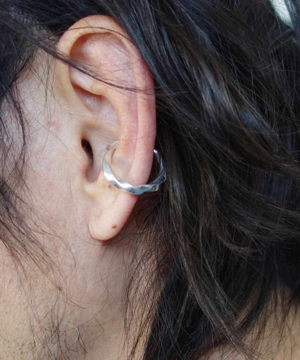 SV1000 TWIST EAR CUFF(純銀製　ツイストイヤーカフ 片耳用)7