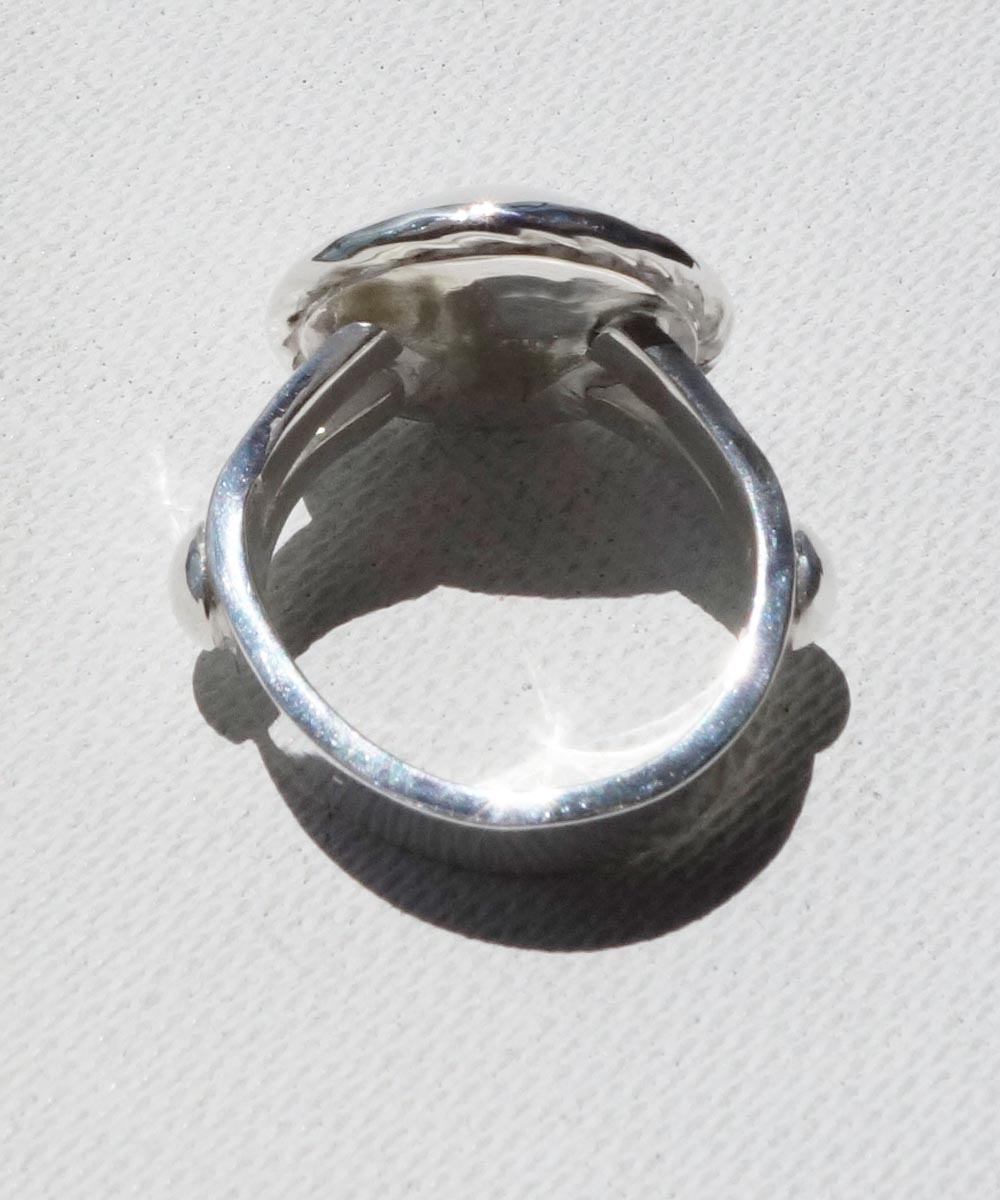 SV1000 NAVAJO PEARL RING (純銀製ナバホパールリング) COLOR-SILVER9