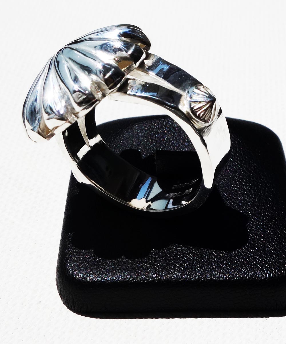 SV1000 SHELL RING(純銀製シェルリング)｜COLOR-SILVER｜AKASHIC TREE