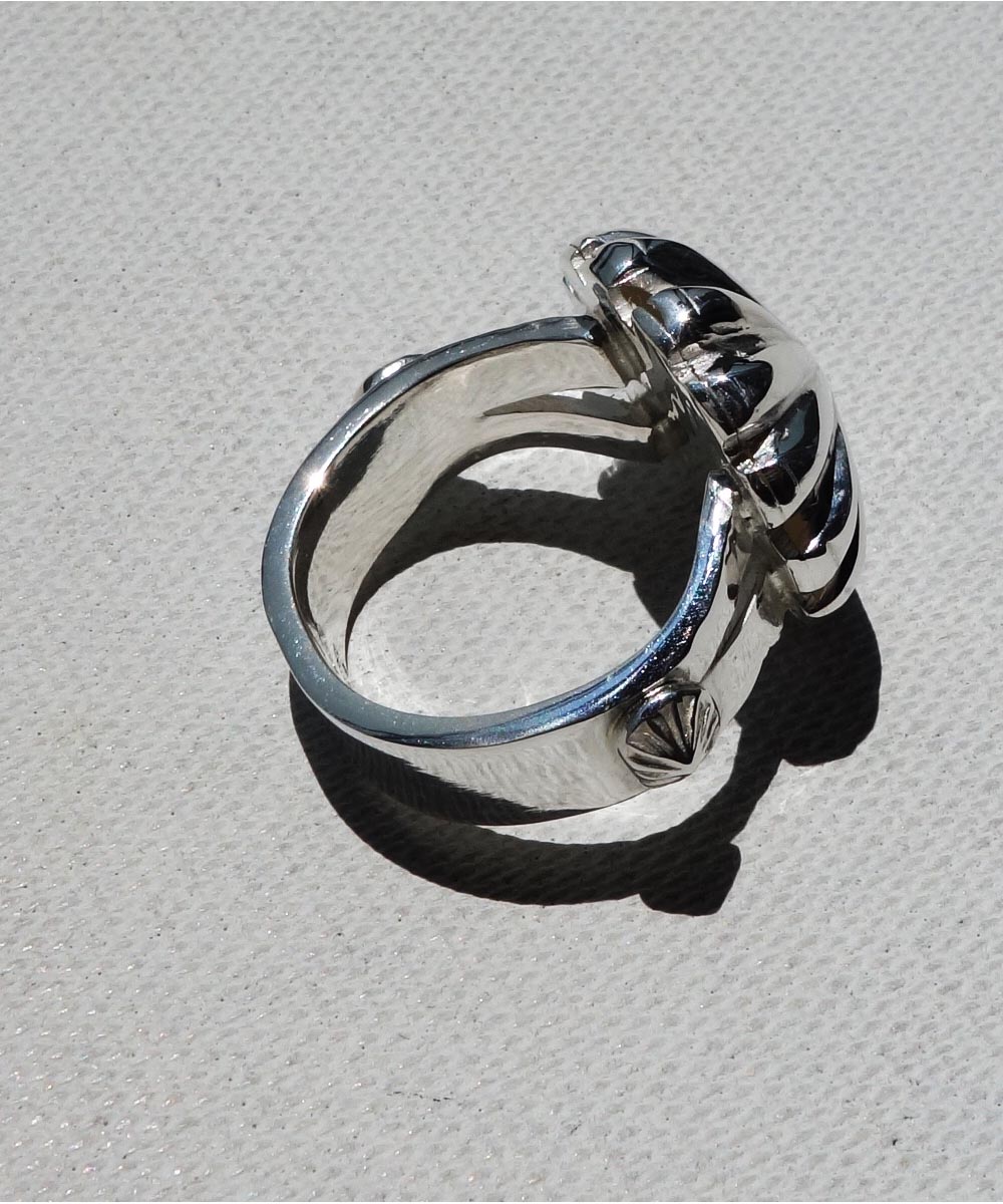 SV1000 SHELL RING(純銀製シェルリング)｜COLOR-SILVER｜AKASHIC TREE