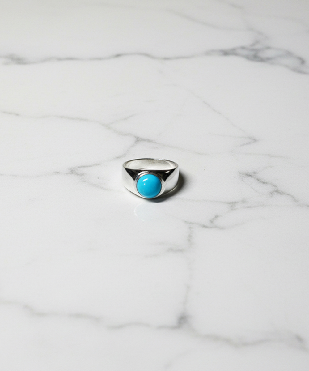 SV1000 TURQUOISE RING（純銀製ターコイズリング）4