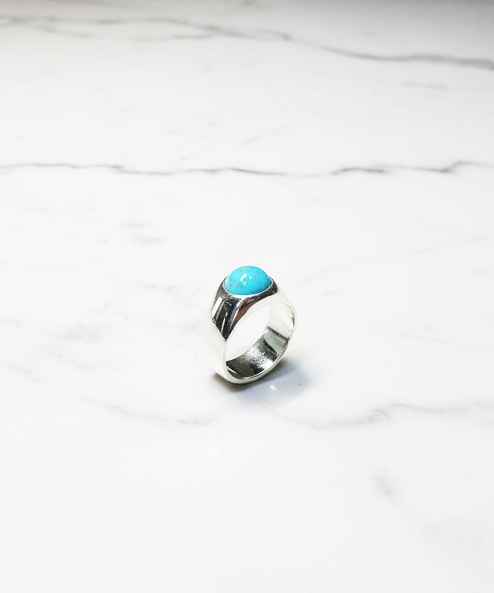 SV1000 TURQUOISE RING（純銀製ターコイズリング）5