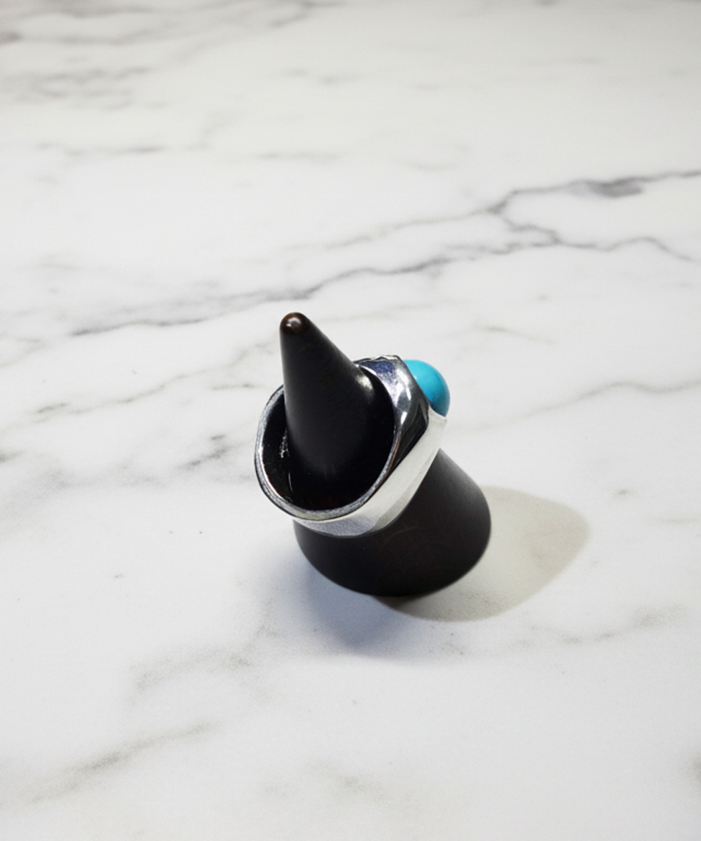 SV1000 TURQUOISE RING（純銀製ターコイズリング）10