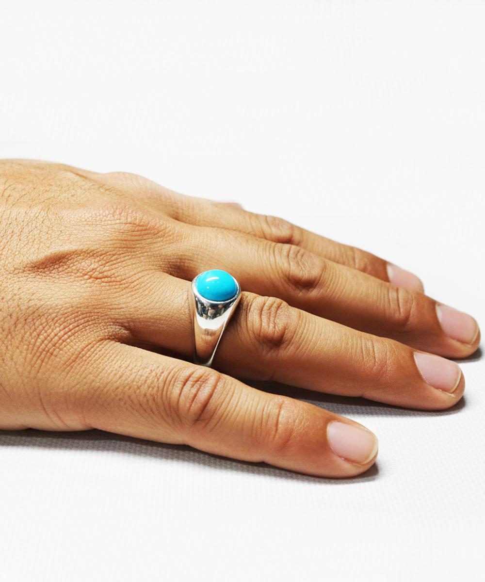 SV1000 TURQUOISE RING（純銀製ターコイズリング）11