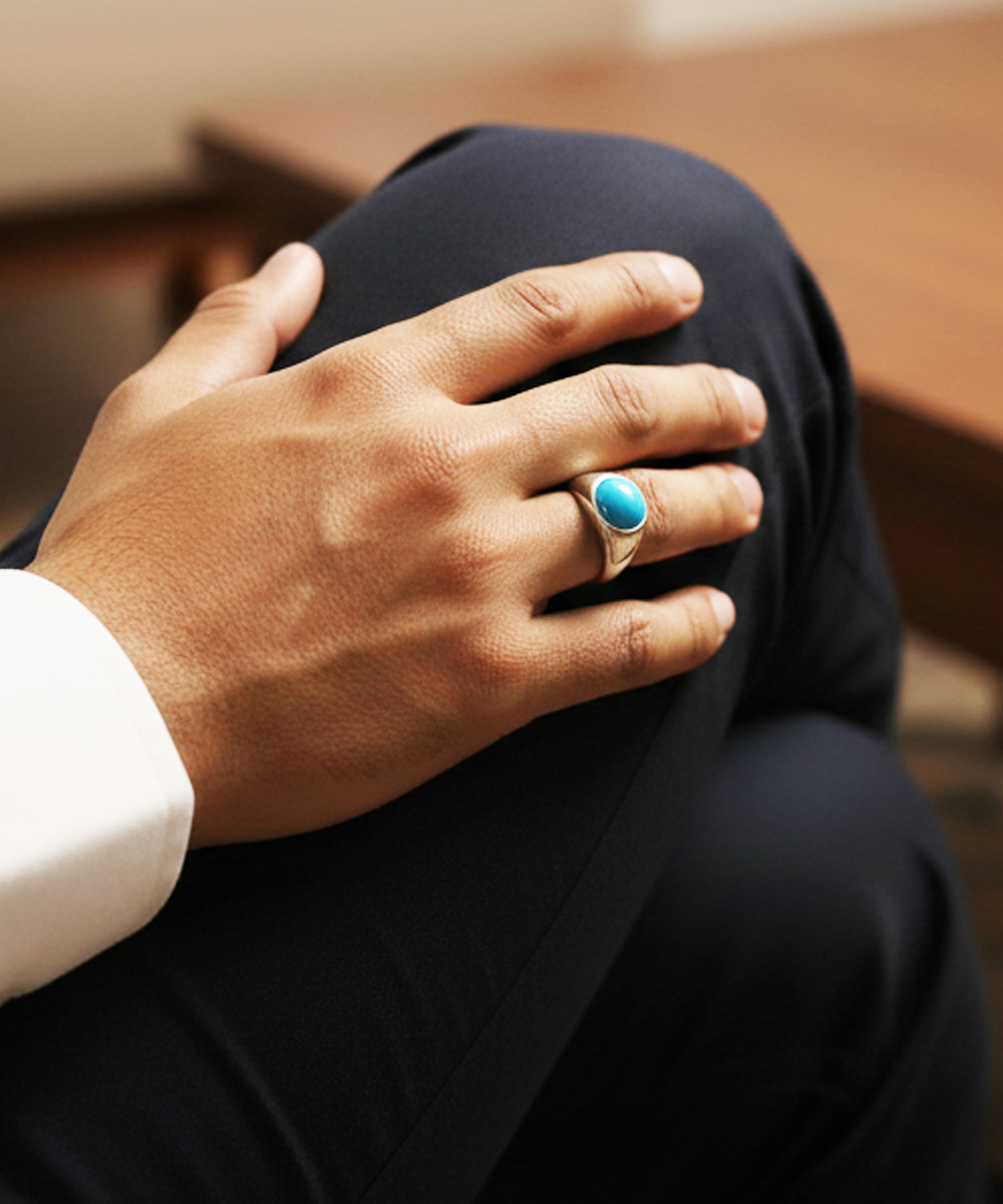 SV1000 TURQUOISE RING（純銀製ターコイズリング）12