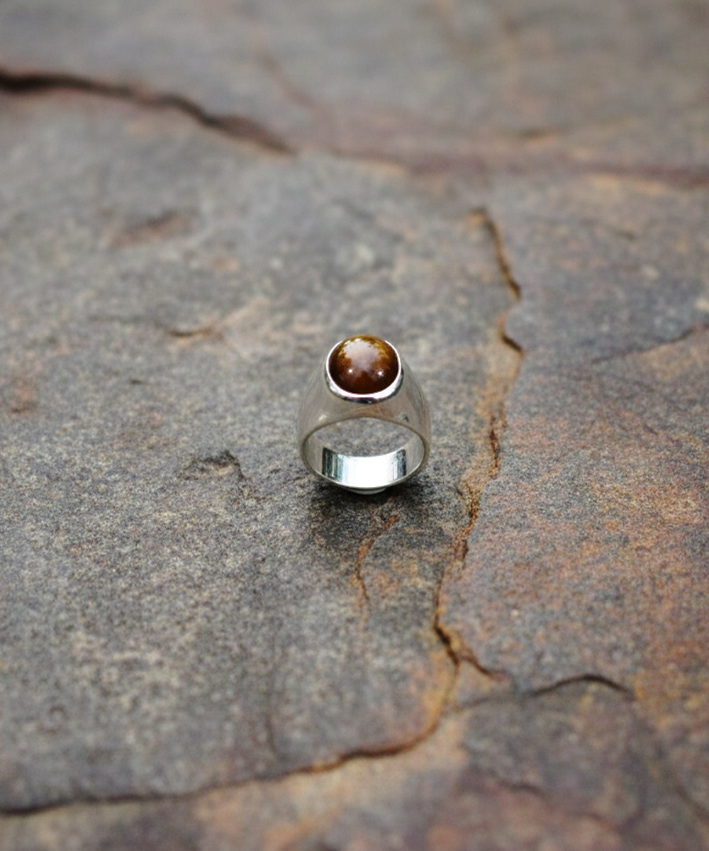 SV1000 TIGER EYE RING（純銀製タイガーアイリング）
