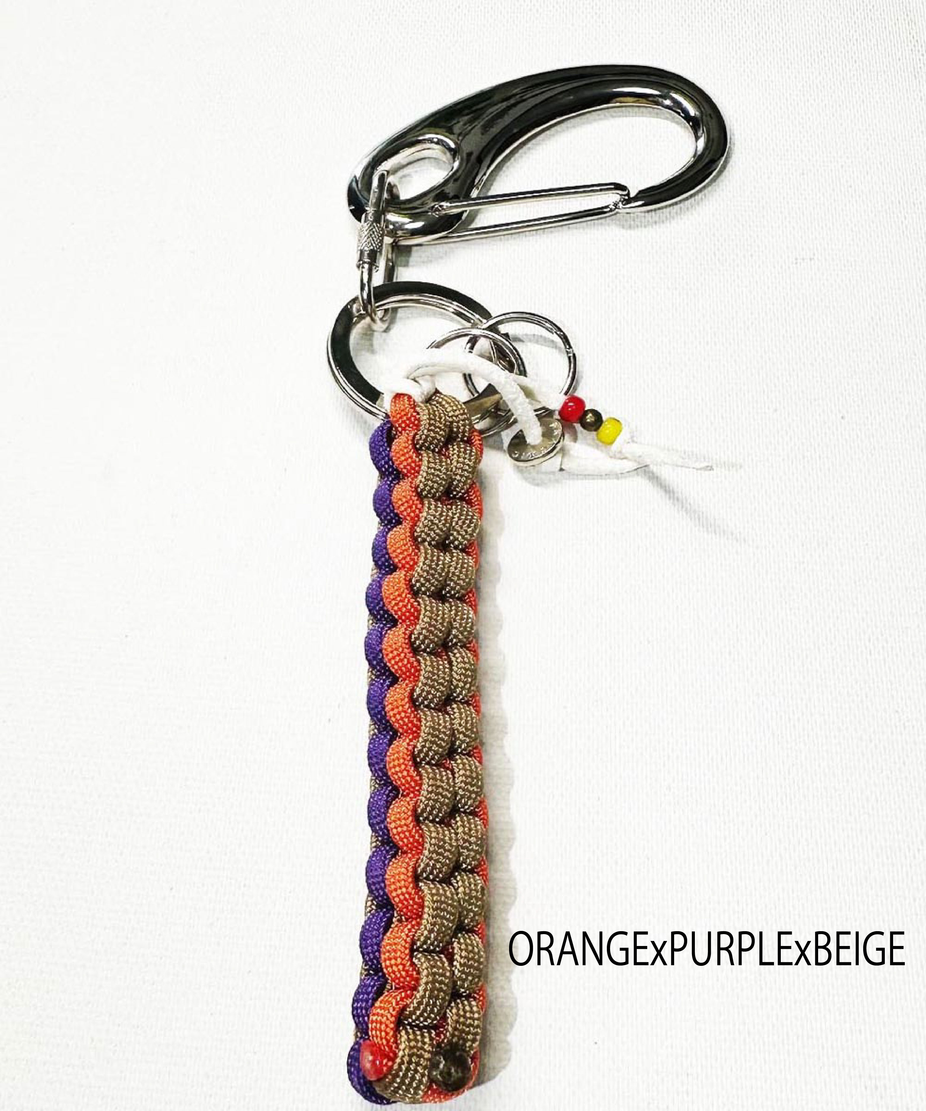 Paracord Key Chain （カナビラ付きパラコードキーチェーン）③