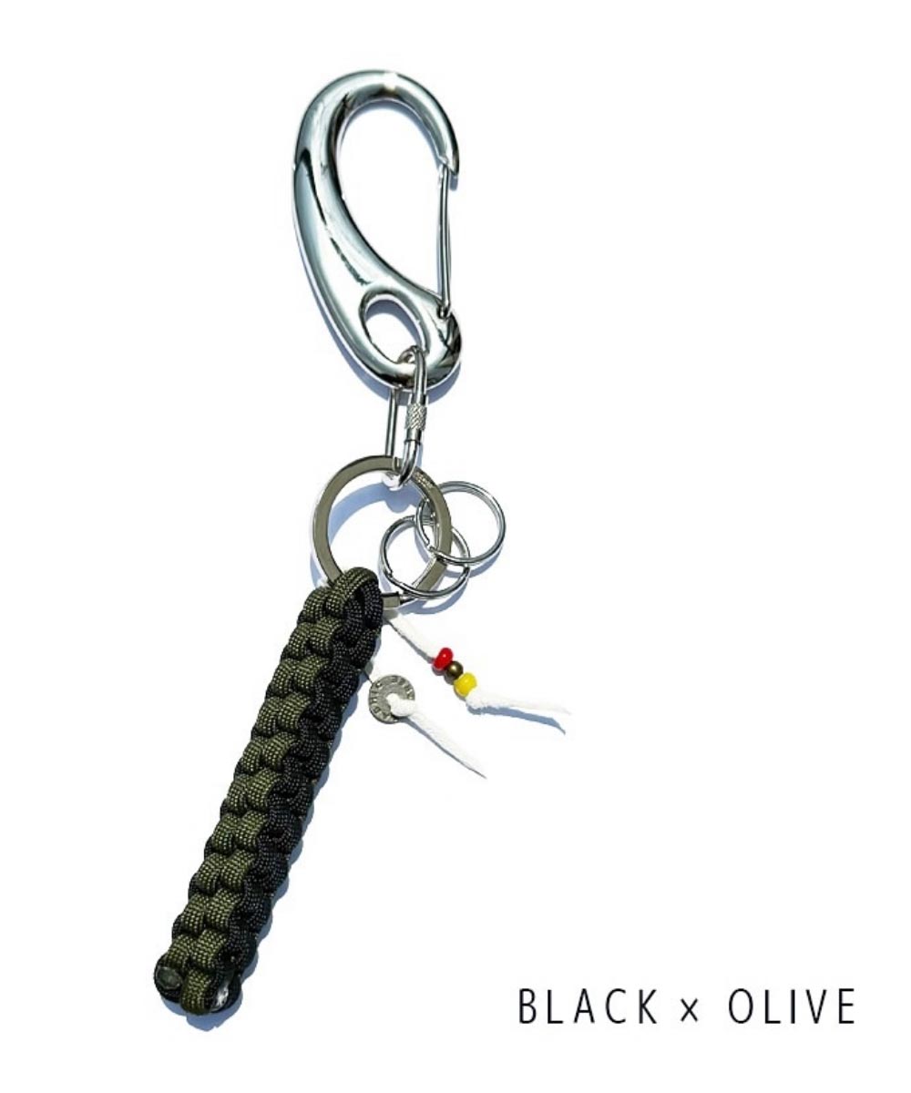 　Paracord Key Chain （カナビラ付きパラコードキーチェーン）⑥