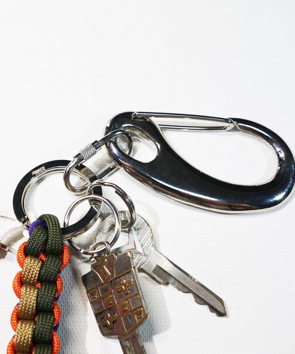 Paracord Key Chain (カナビラ付きパラコードキーチェーン)① Paracord Key Chain (カナビラ付きパラコードキーチェーン)①