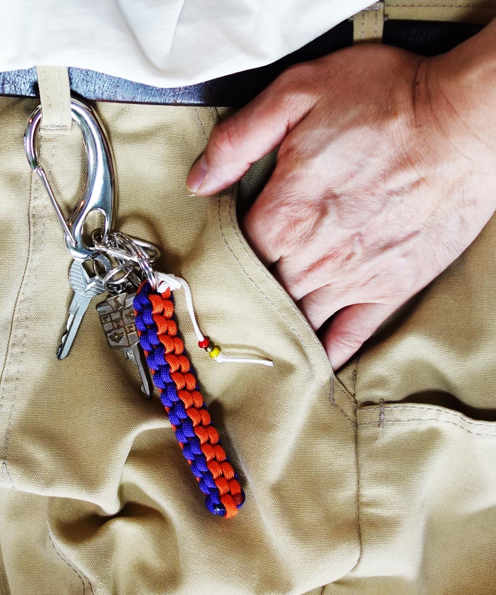 Paracord Key Chain （カナビラ付きパラコードキーチェーン）②