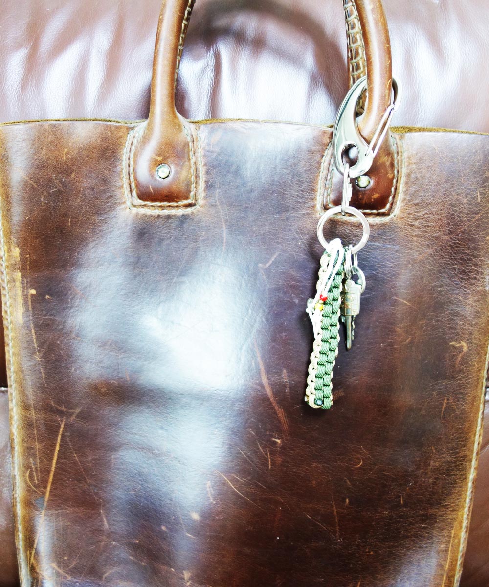 Paracord Key Chain （カナビラ付きパラコードキーチェーン）④｜COLOR