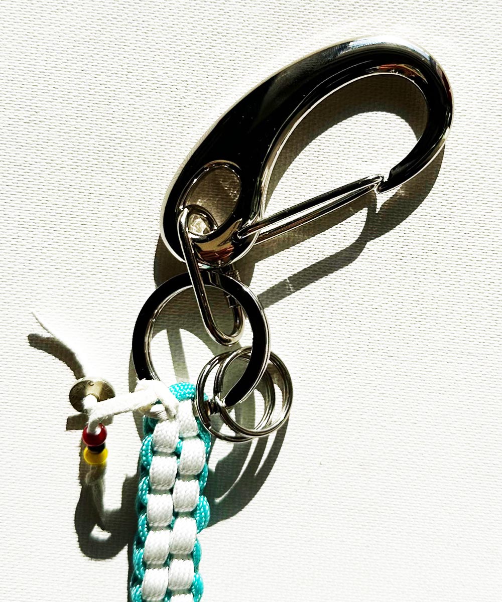 Paracord Key Chain （カナビラ付きパラコードキーチェーン）⑪