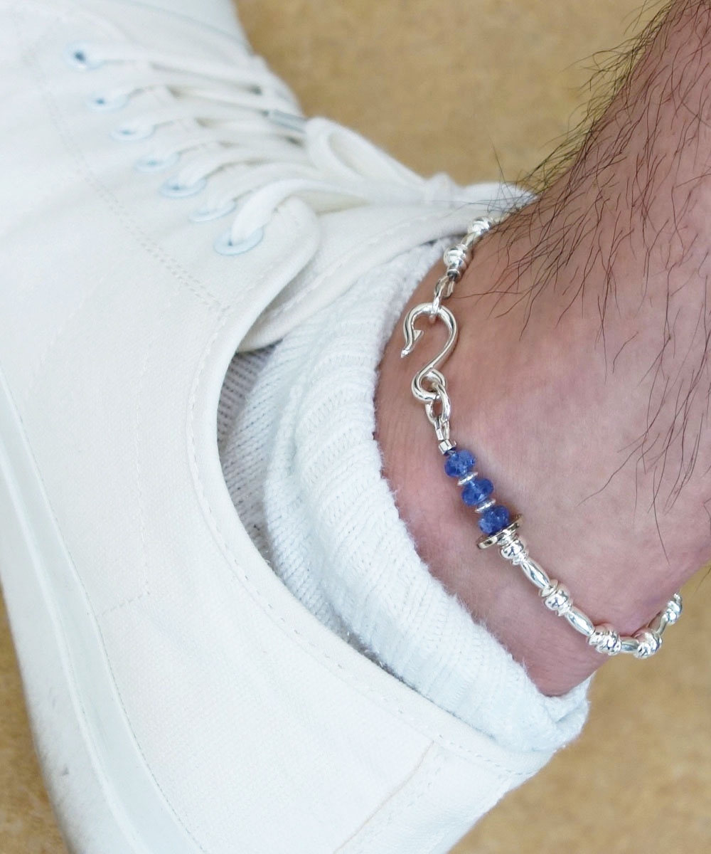 STERLING SILVER WIRE ANKLET(スターリングシルバーワイヤーアンクレット)6