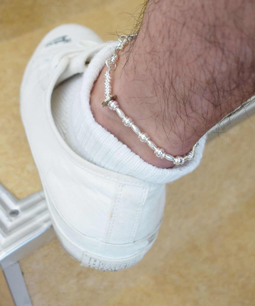 STERLING SILVER WIRE ANKLET(スターリングシルバーワイヤーアンクレット)6