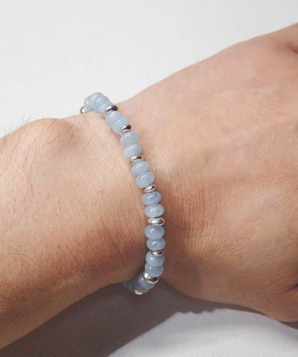 AQUAMARINE BRACELET(アクアマリンブレスレット)｜COLOR-LIGHT BLUE