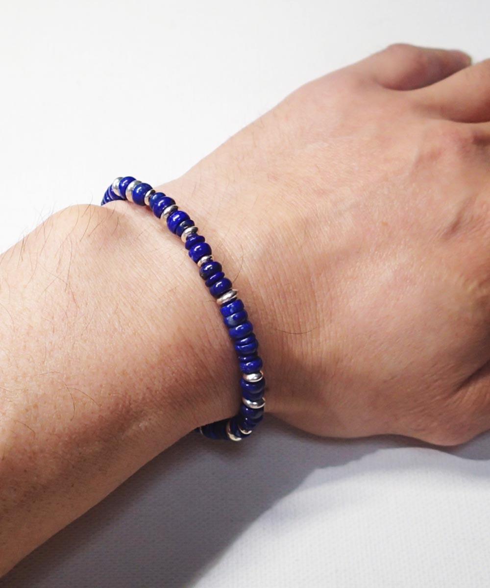 LAPIS LAZULI BRACELET(ラピスラズリー ブレスレット)｜COLOR-NAVY