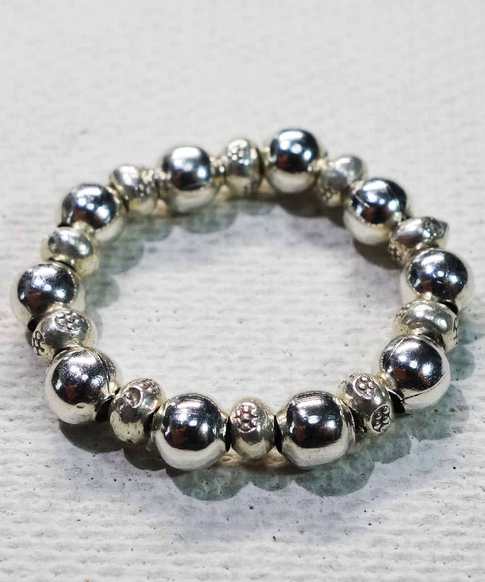 SILVER 925 ROUND BRACELET＆SILVER 925 ROUND RING(シルバー ...