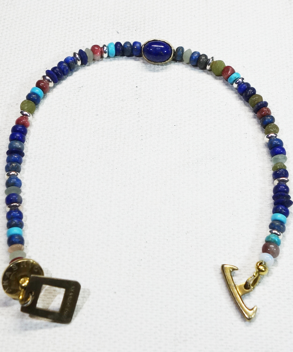 LAPISLAZULI BRACELET(ラピスラズリーブレスレット)｜COLOR-NAVY