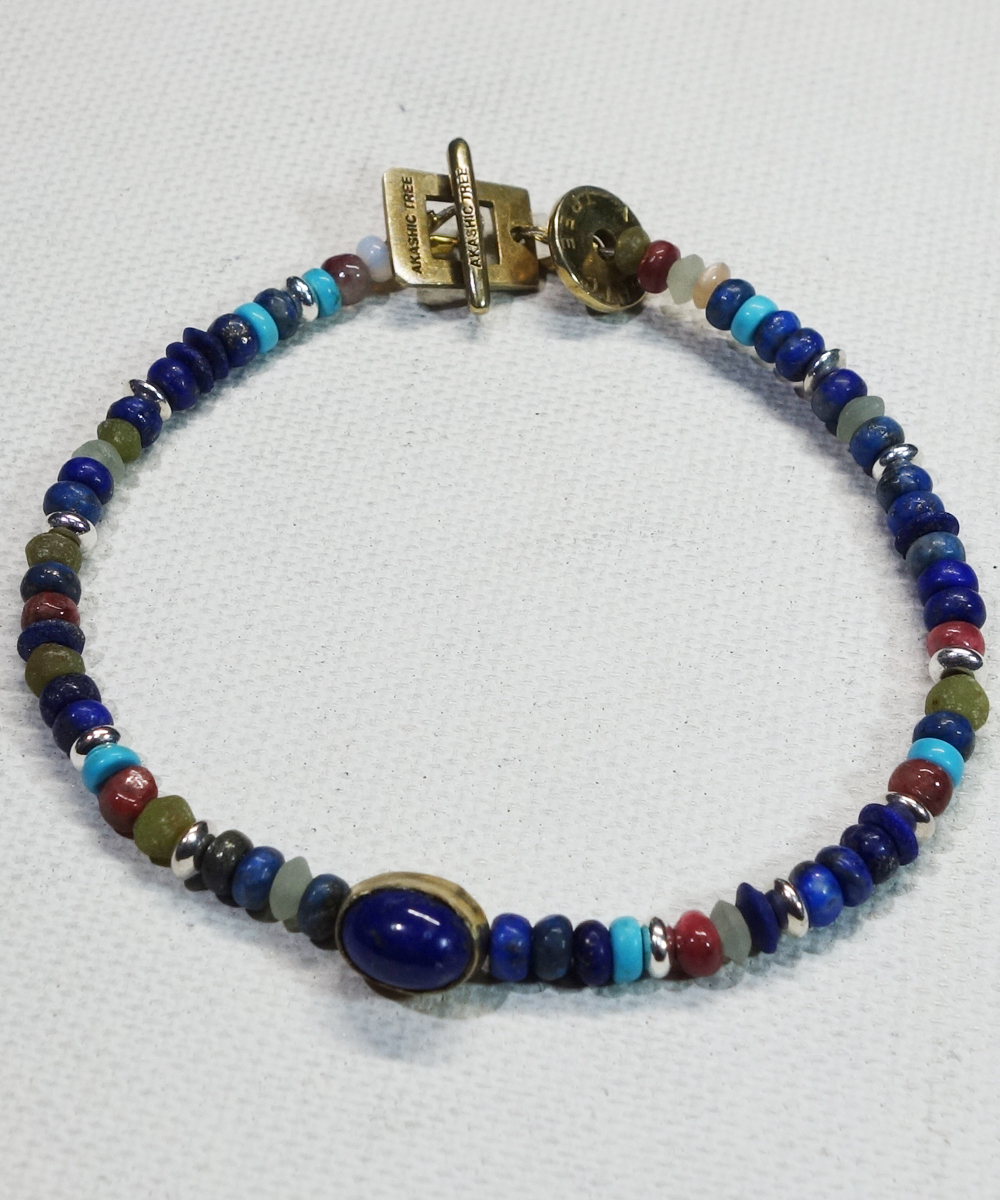 LAPISLAZULI BRACELET(ラピスラズリーブレスレット)｜COLOR-NAVY