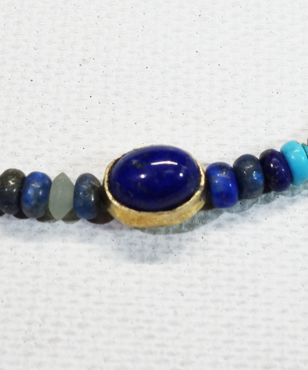 LAPISLAZULI BRACELET(ラピスラズリーブレスレット)｜COLOR-NAVY