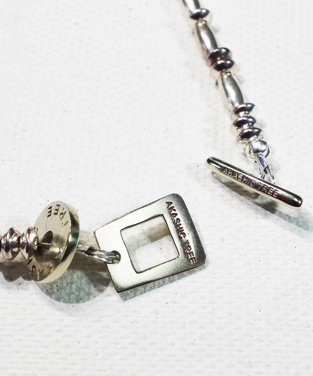SILVER BEADS BRACELET(シルバービーズブレスレット)｜COLOR-SILVER
