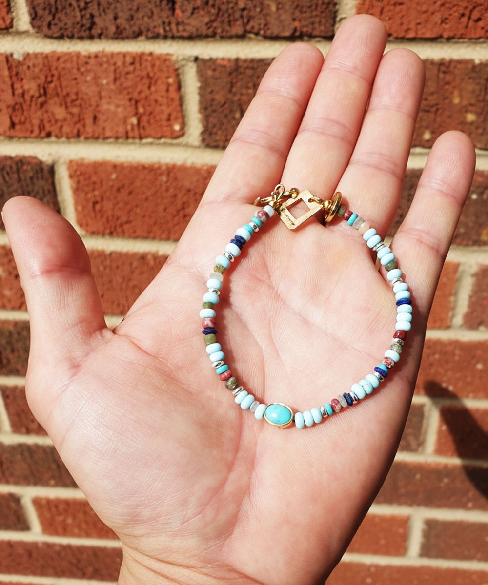 TURQUOISE BRACELET(ターコイズブレスレット)｜COLOR-SAX｜AKASHIC TREE