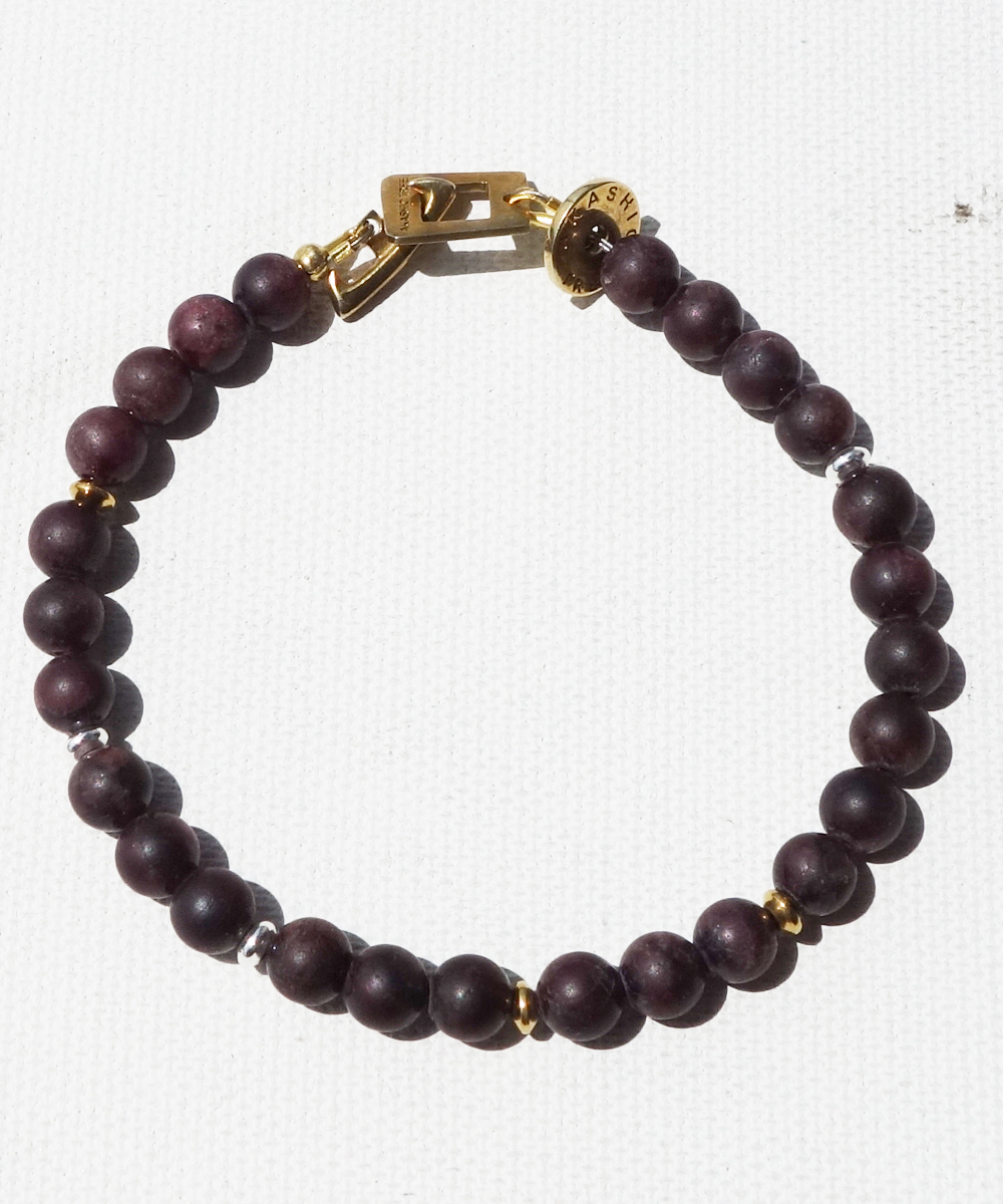 GARNET BRACELET(ガーネットブレスレット)｜COLOR-WINERED｜AKASHIC TREE