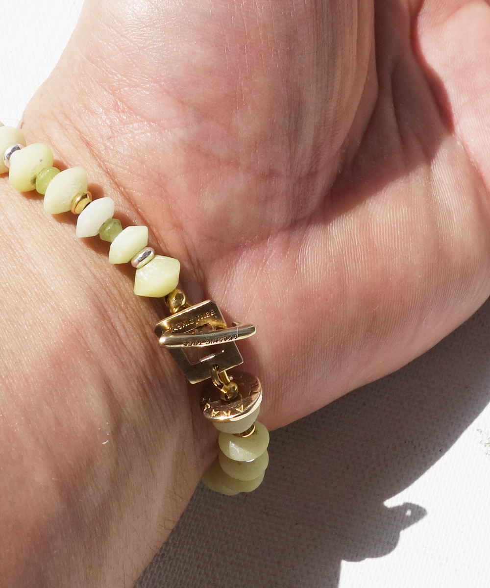 SERPENTINE BRACELET(サーペンティンブレスレット)｜COLOR-YELLOW