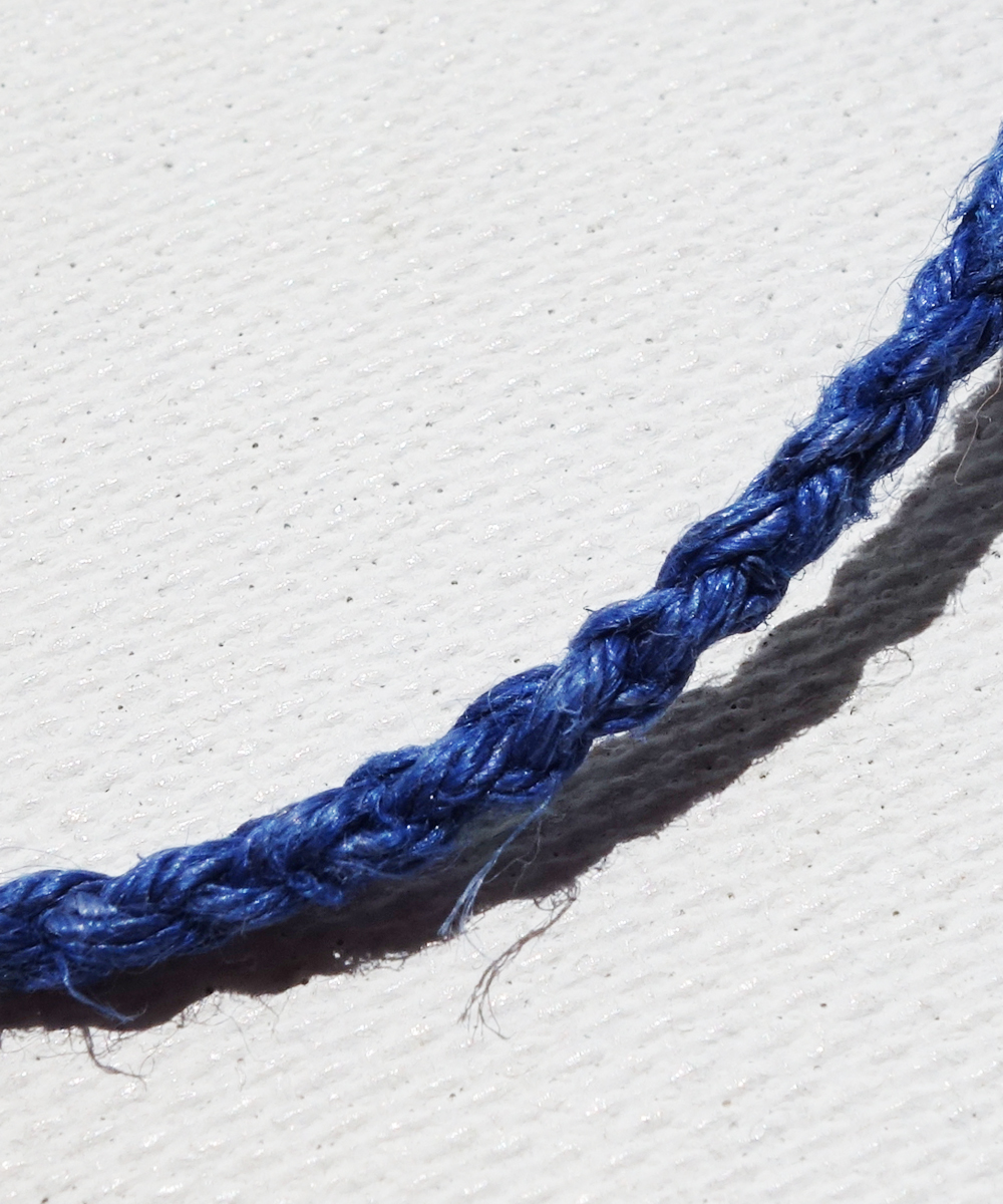 LAPIS LAZULI HEMP BRACELET（ラピスラズリー麻紐編み込みブレス）6